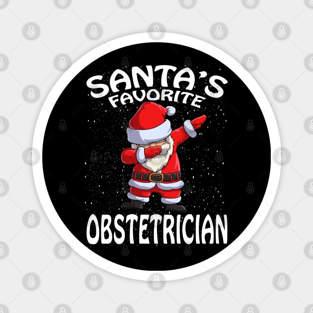 Santas Favorite Obstetrician Christmas Magnet by intelus